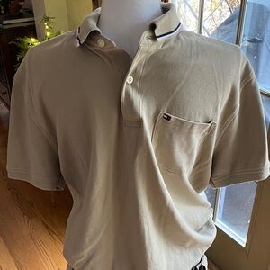 Tommy Hilfiger Khaki Polo Shirt